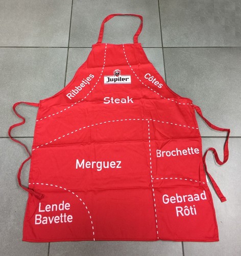 Superbe tablier bar rouge - tablier,