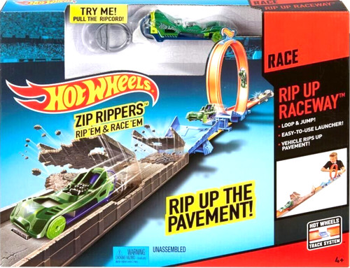 Hot wheels race route - route, la