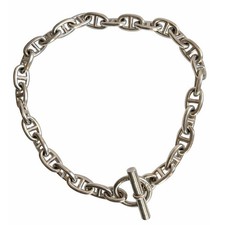 Collier Hermes argent chaîne