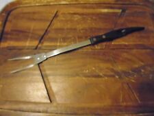 Vintage Stanley Tools USA Stainless Steel Barbecue Meat Cooking Serving Fork 