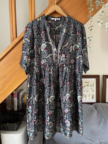 Robe ample fleurie - robe, gérard