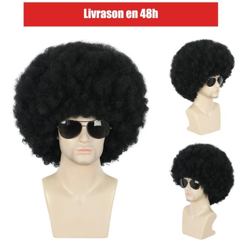 Perruque afro noire karlery - perruque,