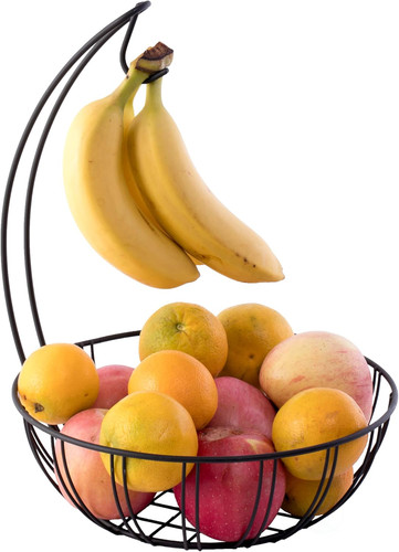 Metal fruit basket holder - fruit,