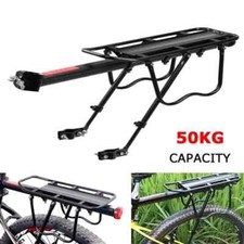 Porte bagage vélo universel Aluminium Réglable tige de selle 24 à 29 pouces