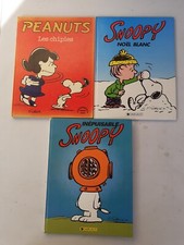 lot de 3 bd SNOOPY
