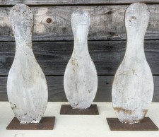 Antique Iron Target Bowling
