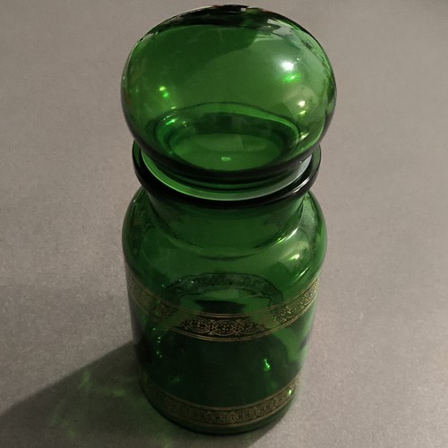 Bocal verre vert - en,
