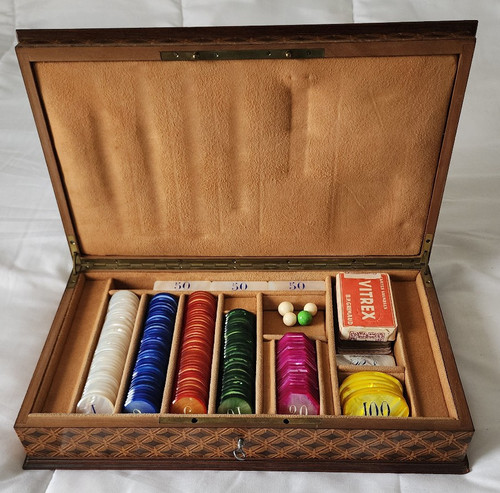 Coffre jetons jeux - coffre, à