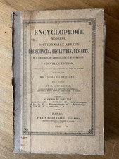 ENCYCLOPEDIE DES SCIENCES