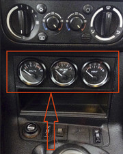 Support Triple Jauges 52mm BMW