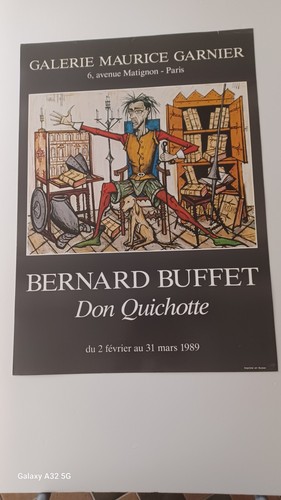 Affiche expo original bernard - expo,