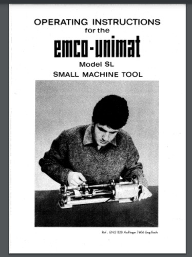 Emco unimat lathe - emco,