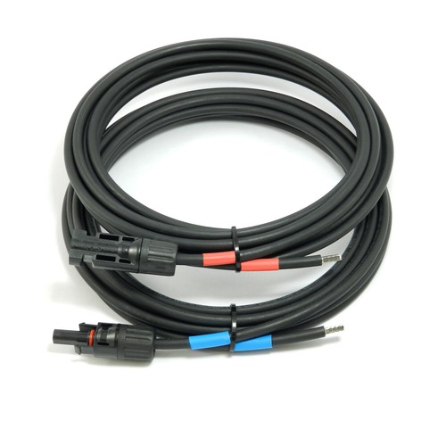 Câble solaire 4mm noir - solaire,