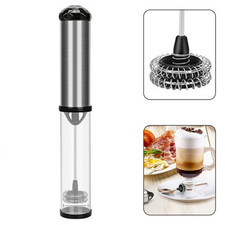 Mousseur à lait électrique portable mousse en acier inoxydable pour café et p