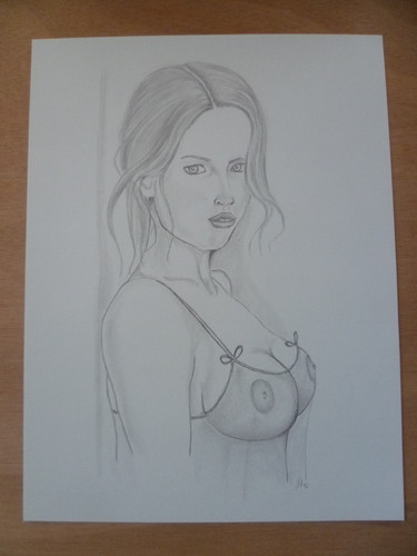 Dessin original portrait - dessin,
