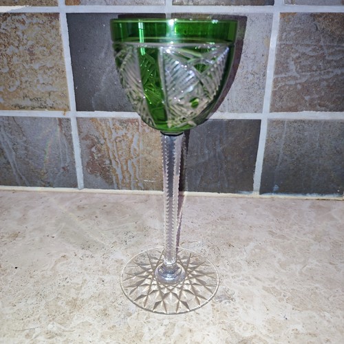 Verre vin rhin - vin, cristal