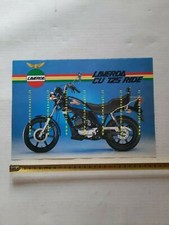 1986 Laverda CU 125 Ride Custom Original Motorcycle Motorcycle Brochure Brochure