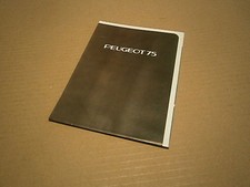 1975 Peugeot Cycle Cycle Motorcycle Pub Catalogue Car Prospectus Catalogue
