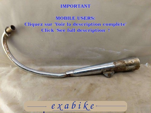 Pot echappement pour - pot,