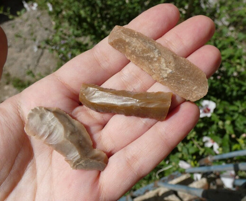 Lot silex taillés - 3,