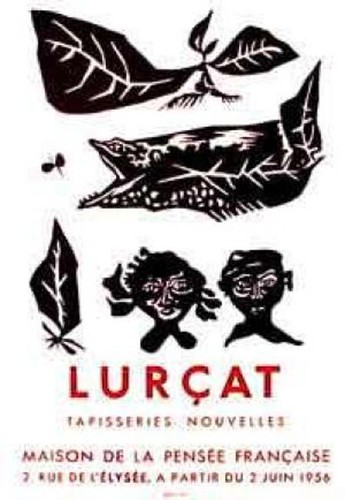 Jean lurçat affiche - lurçat,,