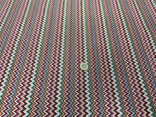 Tissu gobelin jacquard zigzag - gobelin,