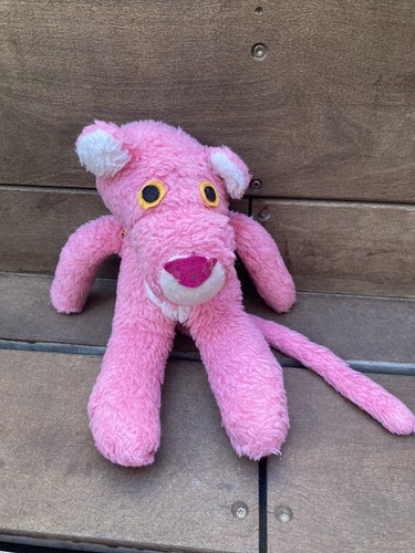 Peluche panthère rose vintage - panthère,