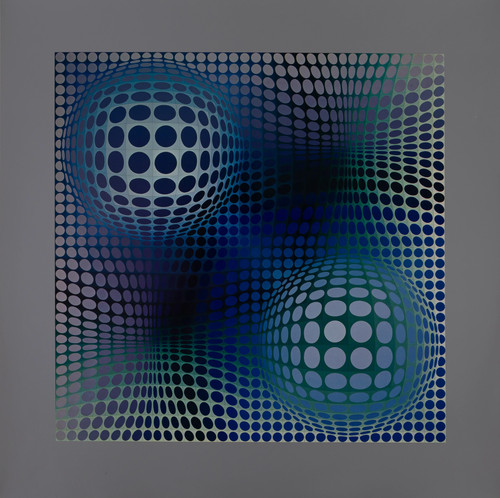 Victor vasarely feny - vasarely, :