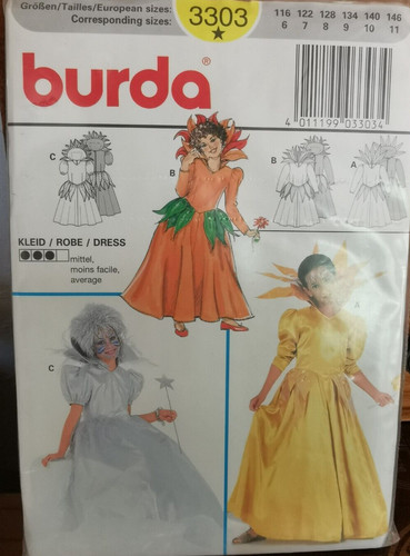 3303 patron burda - patron, costume