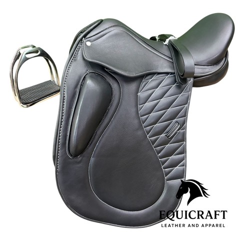 Selle dressage cuir noir - dressage,