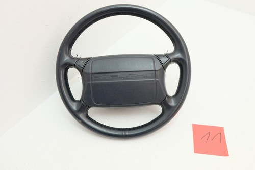 Porsche 964 volant cuir bleu - porsche,