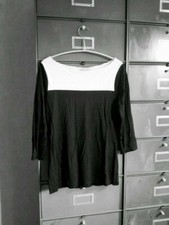 T-shirt H&M noir et blanc