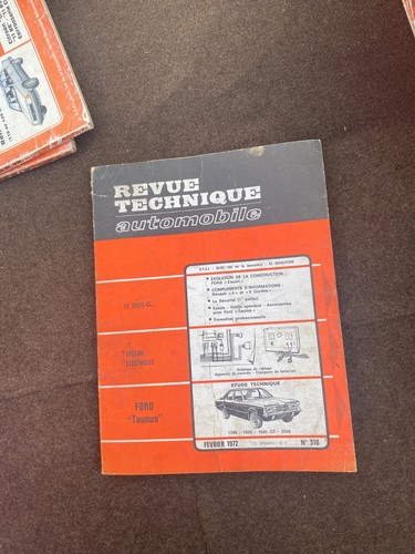 Revue technique ford taunus - revue,