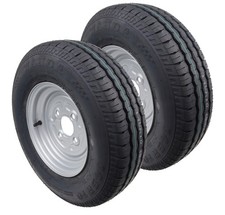 2X Roue 145/80R10 Jante De