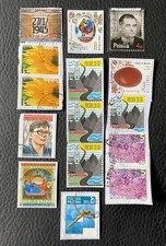 Lot de 15 timbres de Pologne années  diverses Encore sur frag Briefmarken Z39