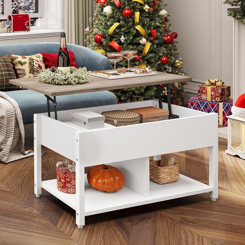 Table basse relevable avec - table,