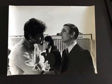 FRANCK POURCEL  et JOE DASSIN - PHOTO DE PRESSE ORIGINALE 21x27