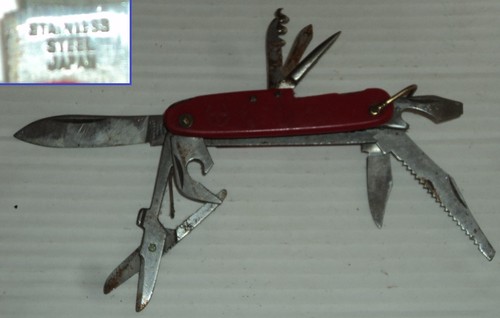 Rare couteau suisse