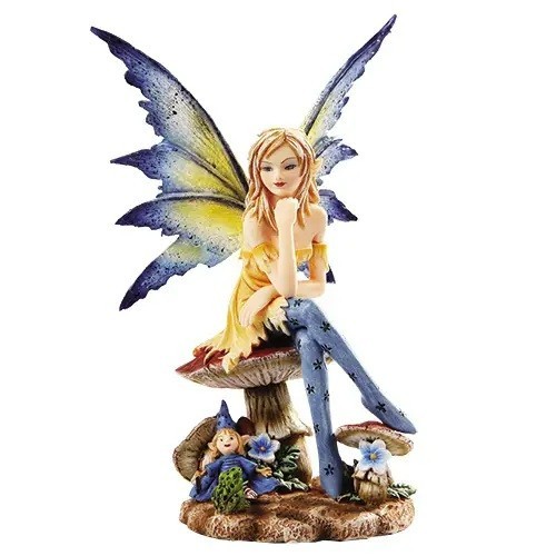 Figurine fée magicienne - fée,