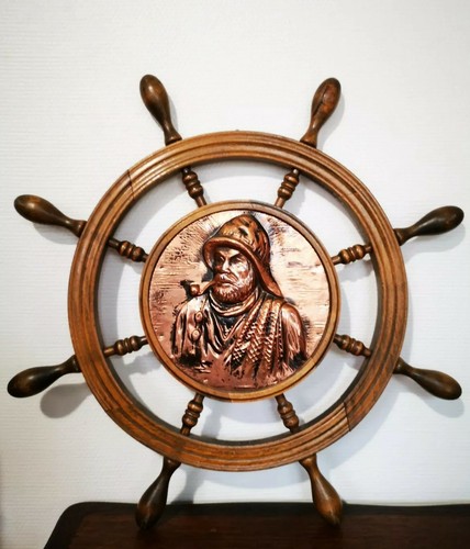 Vintage roue bateau - vintage,