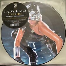 LADY GAGA "POKER FACE" 7" PICTURE DISC VINYL BRAND NEW / NEUF