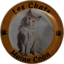 [#1272690] France, Token, Les Chats - Maine Coon, Nickel, EF