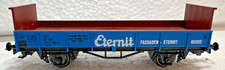 Wagon De Marchandise / Wagon Plat Type Klm Eternit De L'ÖBB Liliput H0