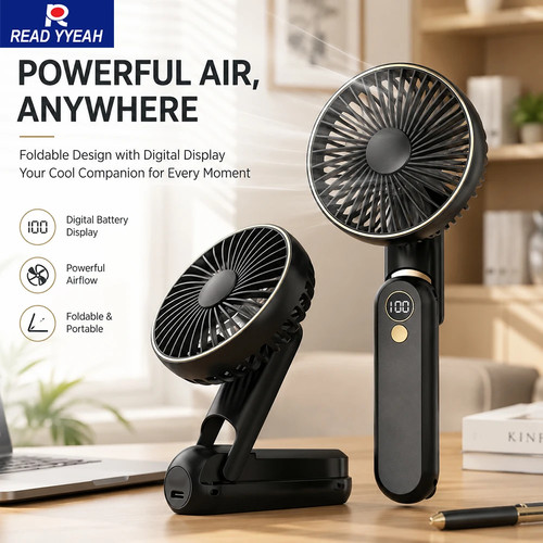 Ventilateur portable 3000mah - ventilateur,