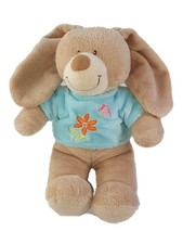Peluche doudou Lapin beige