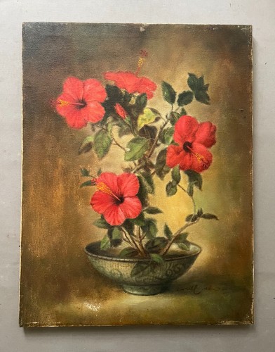 Nature morte fleurs tableau - nature, morte,