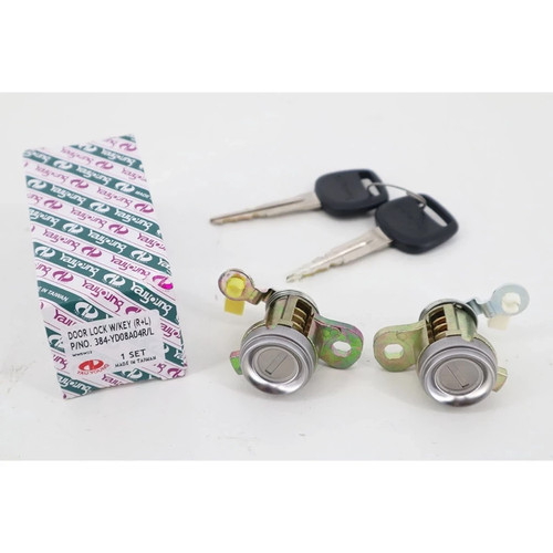 Door lock cylinder set - cylinder, w/