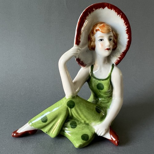 Figurine vintage baigneuse art - figurine,