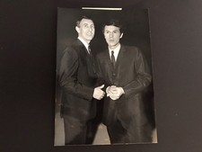 FRANCK POURCEL et ADAMO - PHOTO DE PRESSE ORIGINALE 13x18