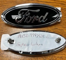 2021-2023 Ford Explorer Timberline Liftgate Black & Chrome - Oem Emblem - 5"x2"